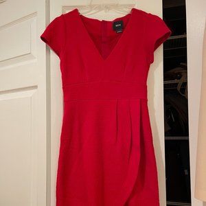 Anthropologie Red Dress